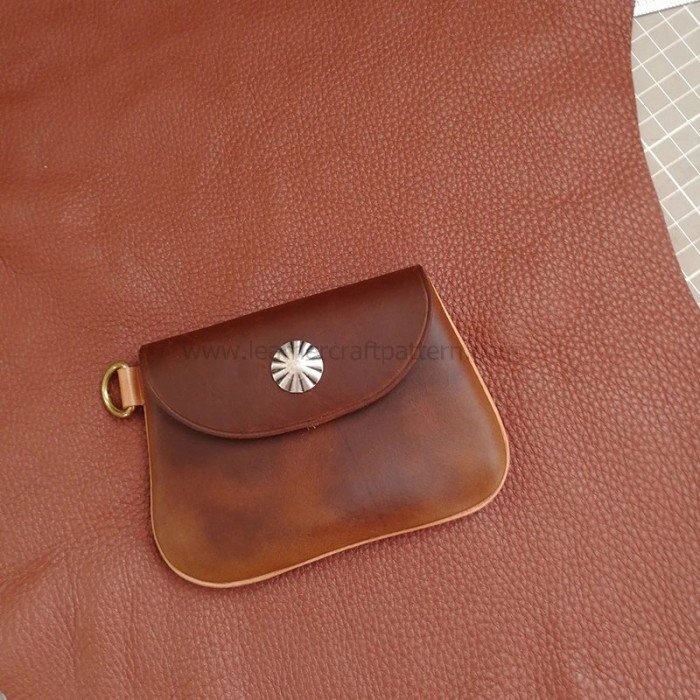 Free Leathercraft patterns, leather patterns and tutorials, leather bag